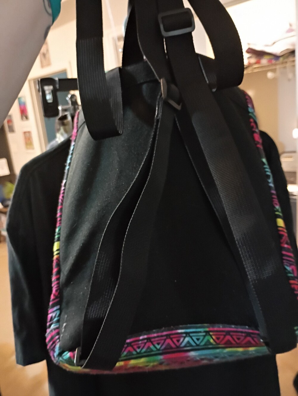 Women’s In Sport Multicolor Aztec Print Backpack - Picture 5 of 6